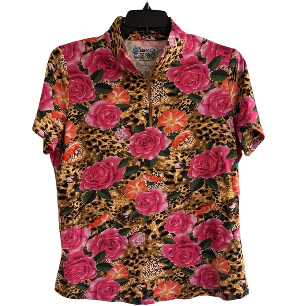 IBKUL Jovanna Print Top Woman’s XL